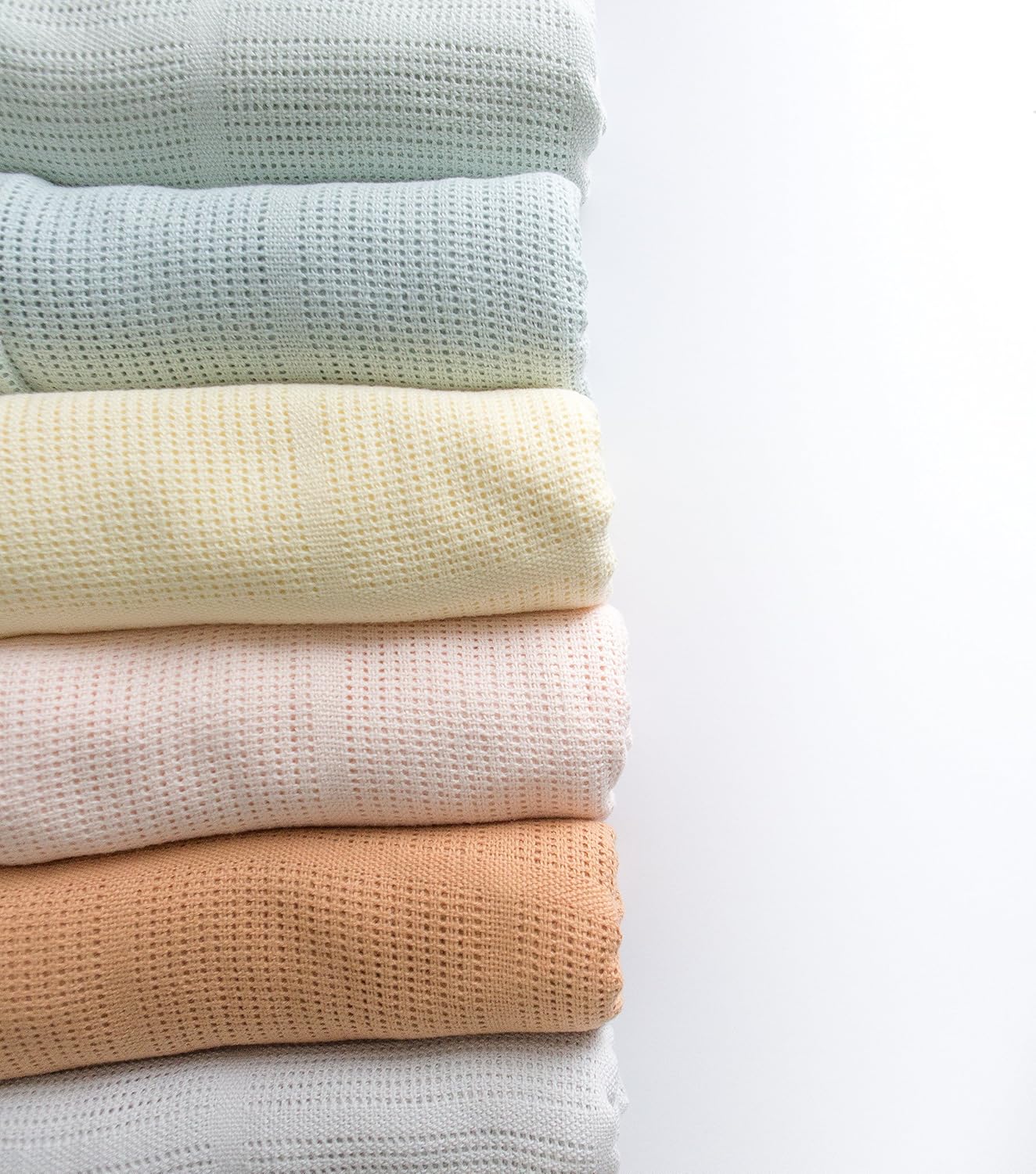 Amazing Baby Soft Blue Cellular Blanket